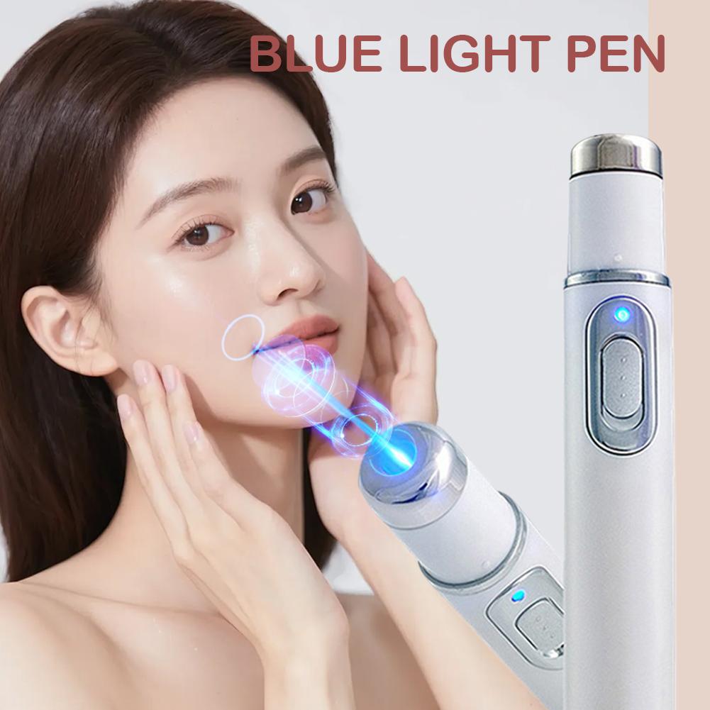 إزالة تجاعيد حب الشباب قلم الض - مراجعة Acne Light Therapy Pen وسعره