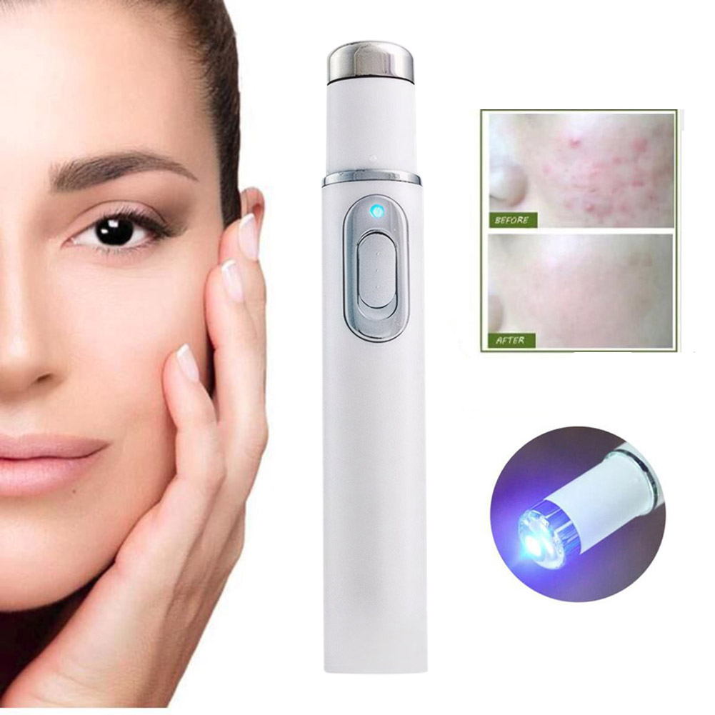 العلاج بالضوء الأزرق قلم حب ال - مراجعة Acne Light Therapy Pen وسعره