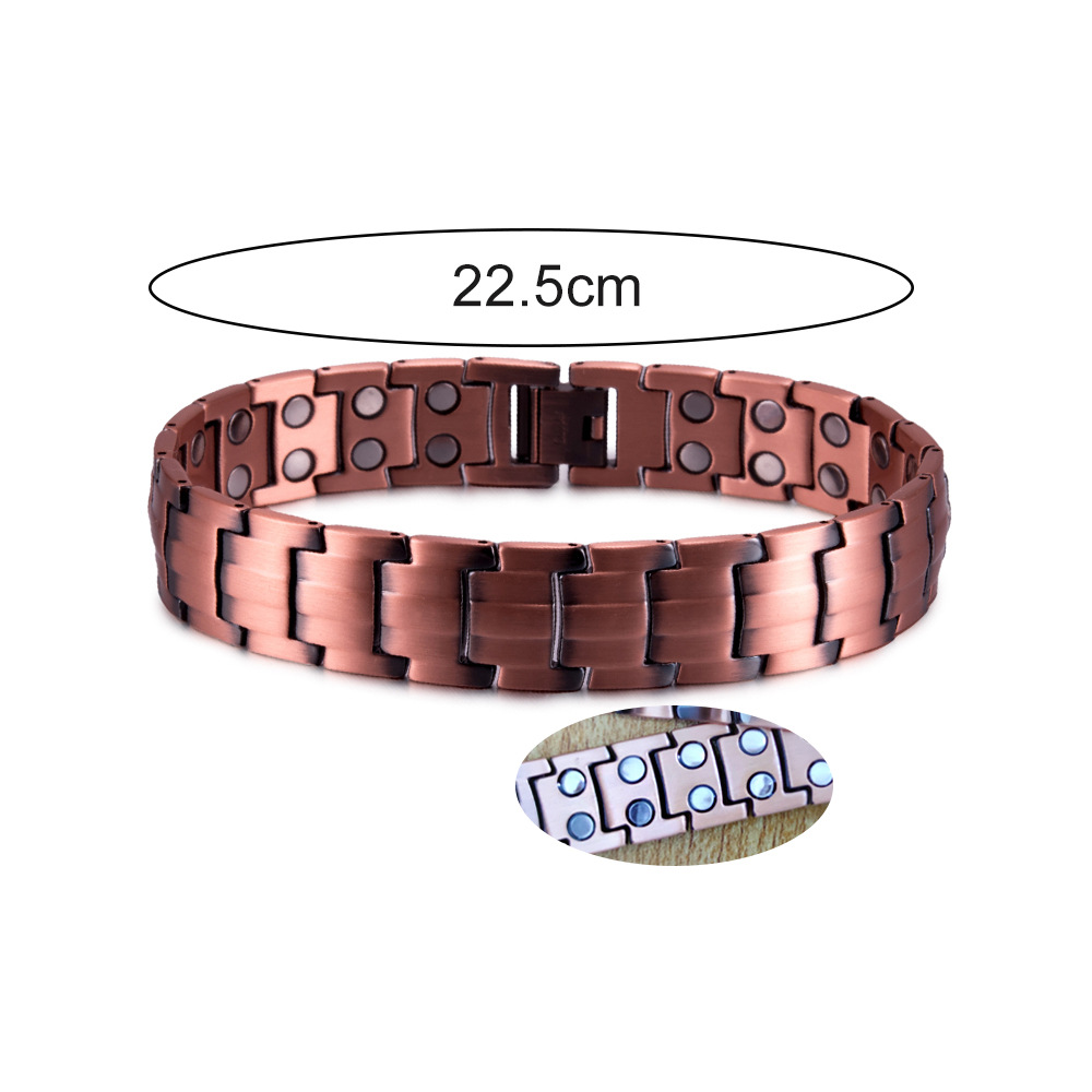 سوار العلاج المغناطيسي النحاسي - مراجعة Health Wellness Bracelet وسعره