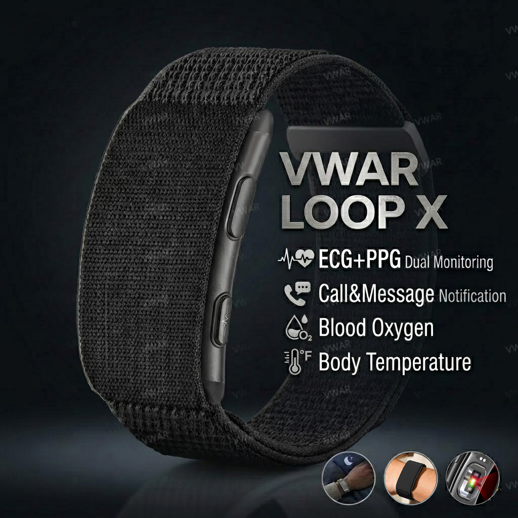سوار ذكي VWAR LOOP X ECG لقياس - مراجعة Xbody Health & Wellness Functional Integrative Medicine Office & Medical Spa Wayne وسعره