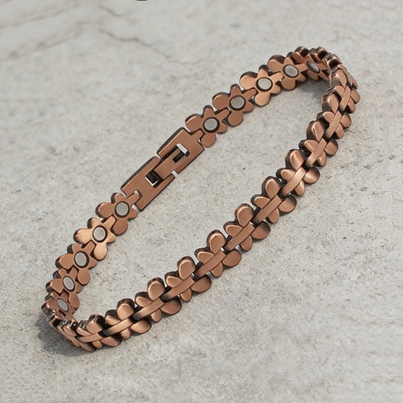 سوار علاجي مغناطيسي من النحاس  - مراجعة Health Wellness Bracelet وسعره